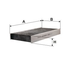 Filtron K 1147A (K1147A) aktívszenes pollenszűrő