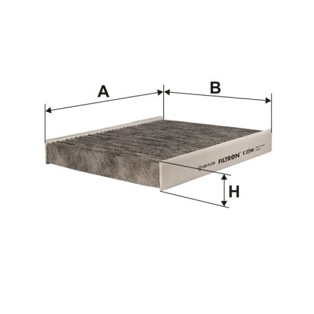 Filtron K 1154A (K1154A) aktívszenes pollenszűrő