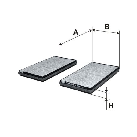 Filtron K 1160A-2X (K1160A-2X) aktívszenes pollenszűrő