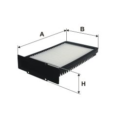 Filtron K 1163 (K1163) pollenszűrő