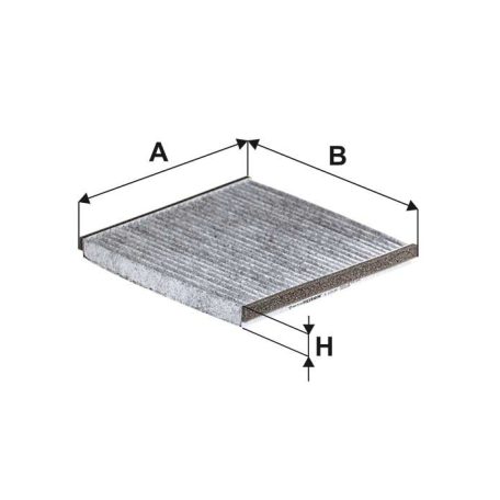 Filtron K 1183A (K1183A) aktívszenes pollenszűrő