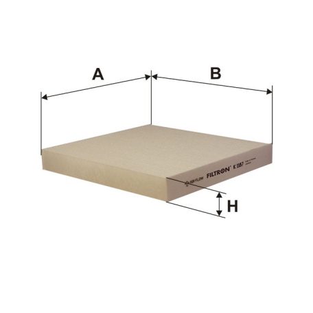 Filtron K 1187 (K1187) pollenszűrő