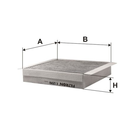 Filtron K 1204A (K1204A) aktívszenes pollenszűrő