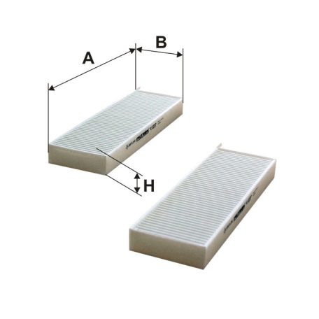 Filtron K 1227-2X (K1227-2X) pollenszűrő