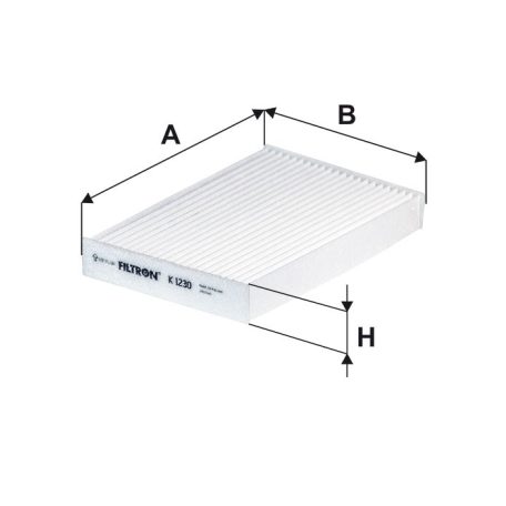 Filtron K 1230 (K1230) pollenszűrő