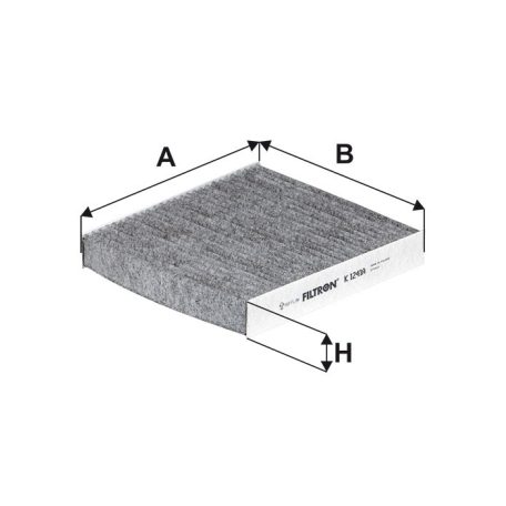 Filtron K 1241A (K1241A) aktívszenes pollenszűrő