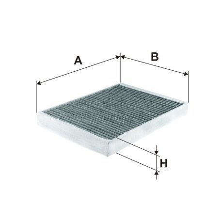 Filtron K 1247A (K1247A) aktívszenes pollenszűrő