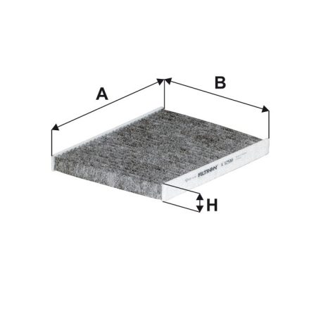 Filtron K 1251A (K1251A) aktívszenes pollenszűrő