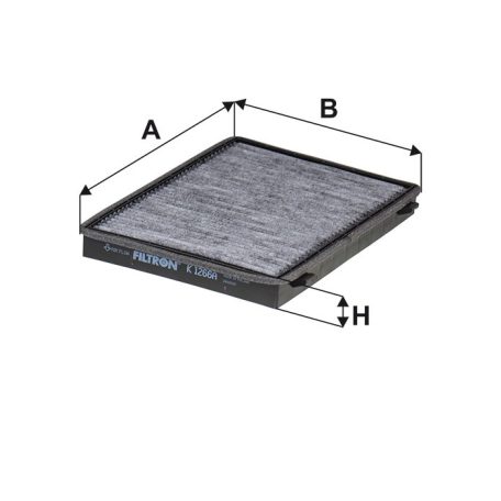 Filtron K 1266A (K1266A) aktívszenes pollenszűrő