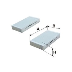Filtron K 1279-2X (K1279-2X) pollenszűrő