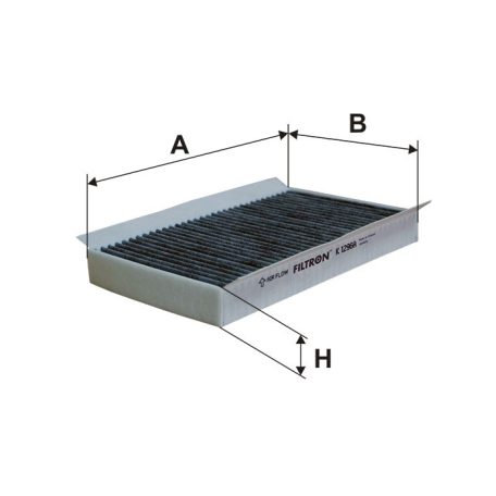 Filtron K 1296A (K1296A) aktívszenes pollenszűrő