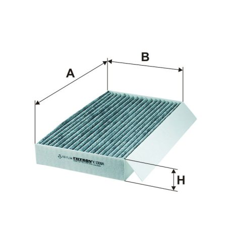 Filtron K 1300A (K1300A) aktívszenes pollenszűrő