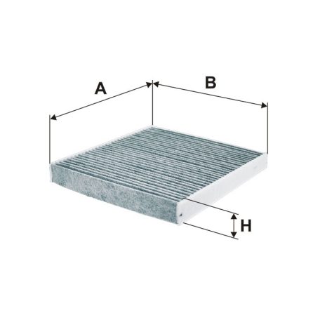 Filtron K 1311A (K1311A) aktívszenes pollenszűrő