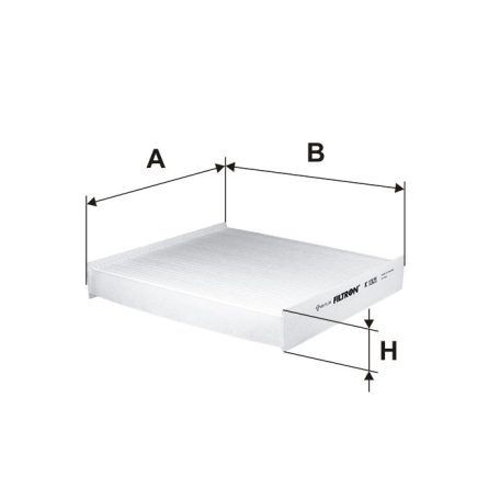 Filtron K 1321 (K1321) pollenszűrő