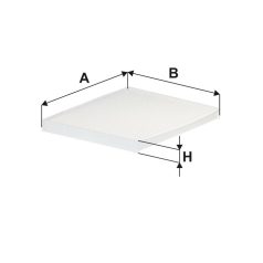 Filtron K 1322 (K1322) pollenszűrő