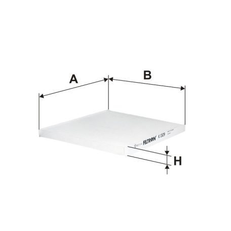 Filtron K 1329 (K1329) pollenszűrő