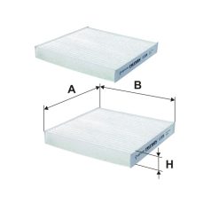 Filtron K 1336-2X (K1336-2X) pollenszűrő
