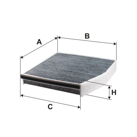 Filtron K 1346A (K1346A) aktívszenes pollenszűrő