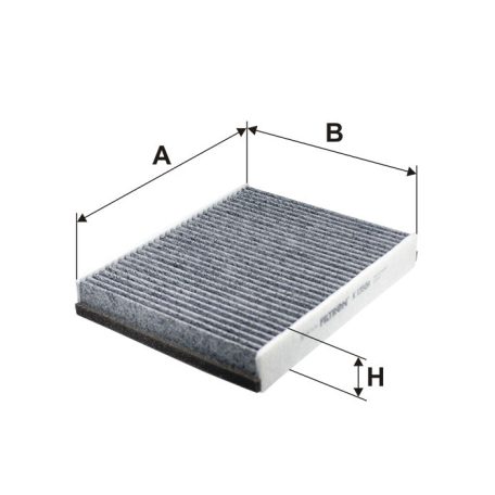 Filtron K 1350A (K1350A) aktívszenes pollenszűrő