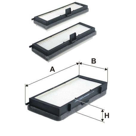 Filtron K 1363-3X (K1363-3X) pollenszűrő