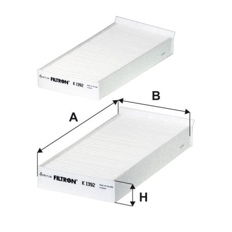 Filtron K 1392-2X (K1392-2X) pollenszűrő