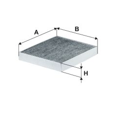 Filtron K 1409A (K1409A) aktívszenes pollenszűrő