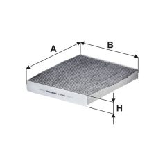 Filtron K 1418A (K1418A) aktívszenes pollenszűrő