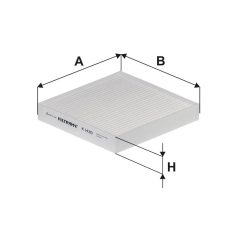 Filtron K 1420 (K1420) pollenszűrő