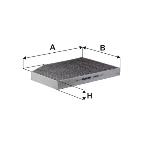 Filtron K 1425A (K1425A) aktívszenes pollenszűrő