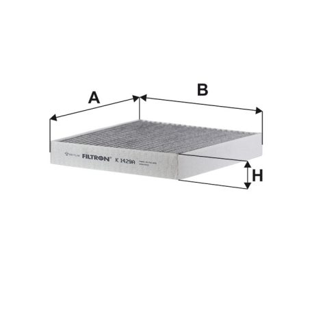 Filtron K 1429A (K1429A) aktívszenes pollenszűrő