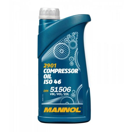 Mannol 2901 Compressor Oil ISO 46 1L kompresszorolaj