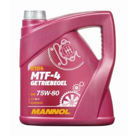 MANNOL 8104 MTF-4 75W-80 4L hajtóműolaj