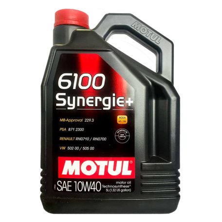 Motul 6100 Synergie + 10W-40 5L motorolaj