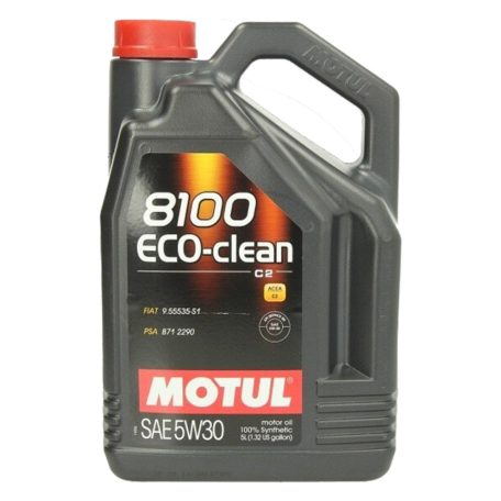 Motul 8100 Eco-Clean 5W-30 5L motorolaj Utolsó darab!!!