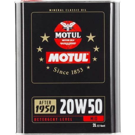 Motul Classic Oil SAE 15W-50 2L motorolaj