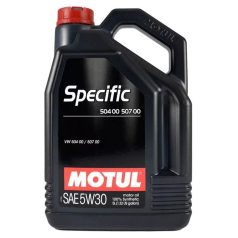   Motul Specific VW 504-00 - 507-00 5W-30 5L motorolaj (Gyártása megszűnt) - Utolsó darabok nálunk polcon