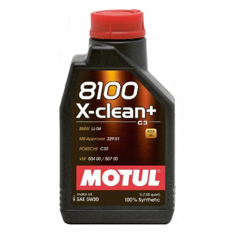 Motul 8100 X-Clean + 5W-30 1L motorolaj