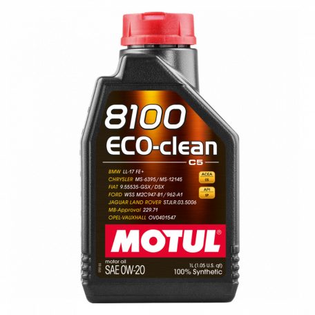 Motul 8100 Eco-Clean 0W-20 1L motorolaj