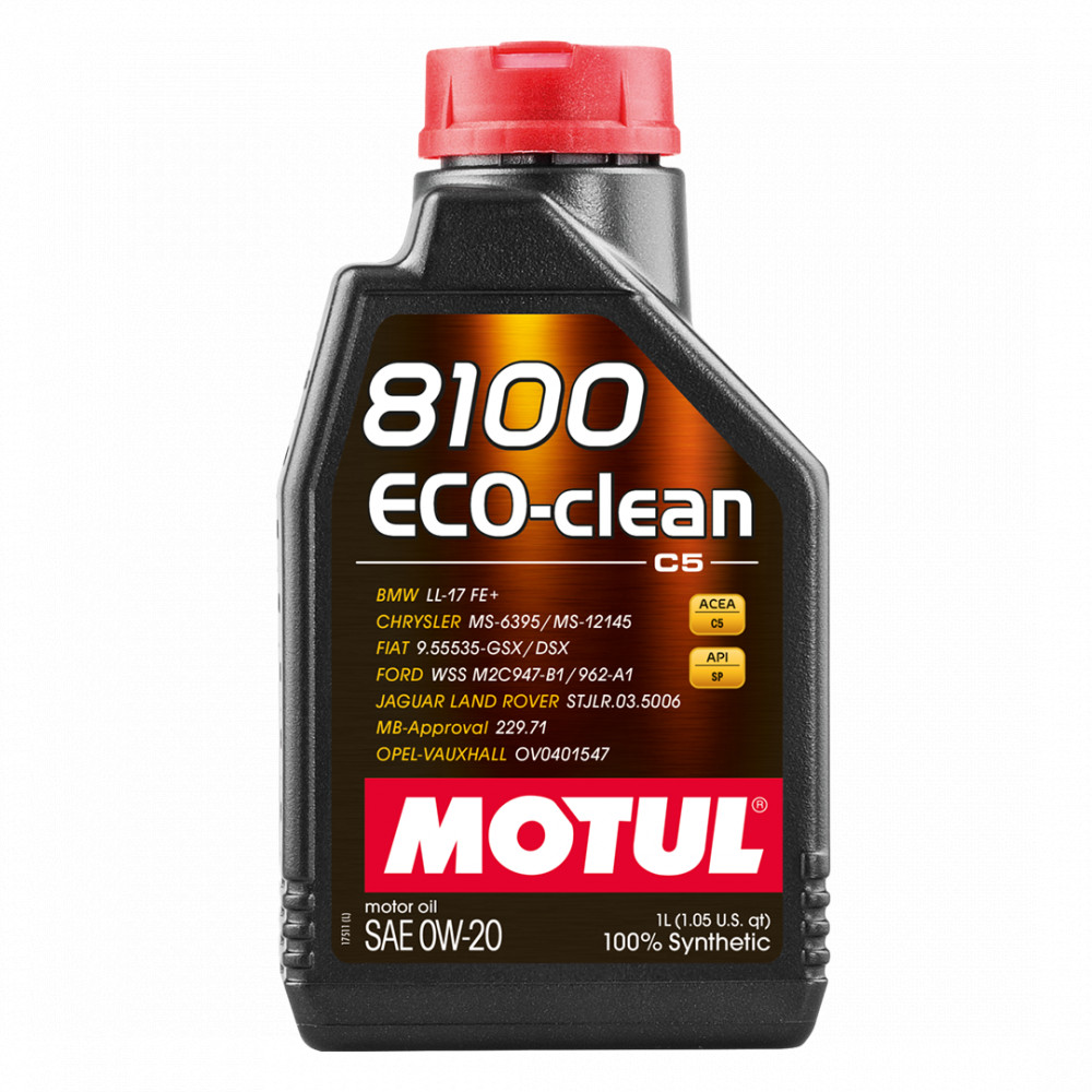 Motul 8100 Eco-Clean 0W-20 1L motorolaj - Motorolajbolt.hu