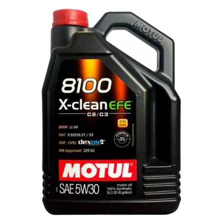 Motul 8100 X-Clean EFE 5W-30 4L motorolaj