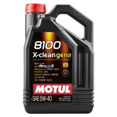 Motul 8100 X-clean gen 2 5W-40 5L motorolaj
