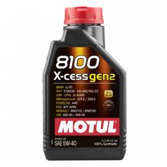 Motul 8100 X-cess gen2 5W-40 1L motorolaj