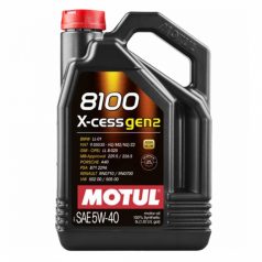 Motul 8100 X-cess gen2 5W-40 5L motorolaj