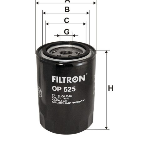 Filtron OP 525 (OP525) olajszűrő