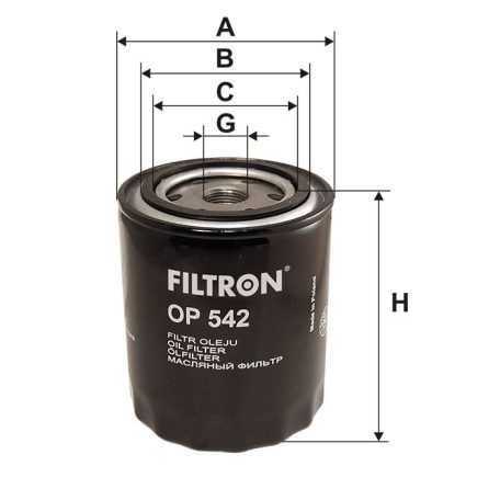 Filtron OP 542 (OP542) olajszűrő