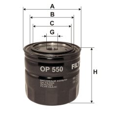 Filtron OP 550 (OP550) olajszűrő