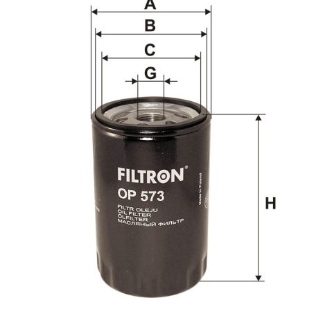 Filtron OP 573 (OP573) olajszűrő