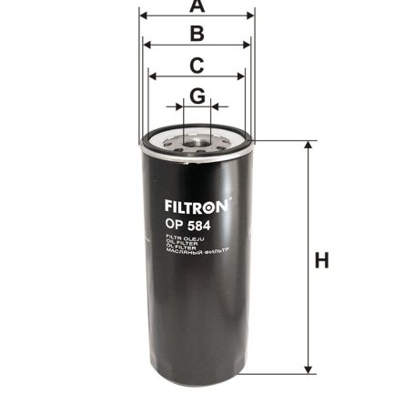 Filtron OP 584 (OP584) olajszűrő