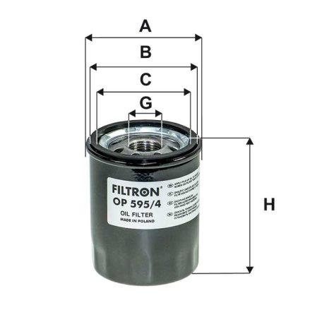 Filtron OP 595/4 (OP595/4) olajszűrő