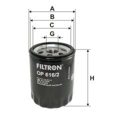 Filtron OP 616/2 (OP616/2) olajszűrő